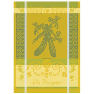 Garnier Thiebaut Garnier Thiebaut Tea Towel Les Courgettes Jonquille