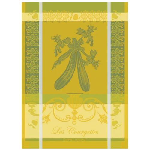 Garnier Thiebaut Garnier Thiebaut Tea Towel Les Courgettes Jonquille Garnier Thiebaut Garnier Thiebaut Tea Towel Les Courgettes Jonquille