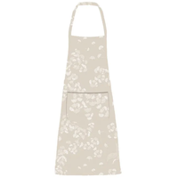 Apron Mille Ginkos Naturel Coated Cotton Garnier Thiebaut