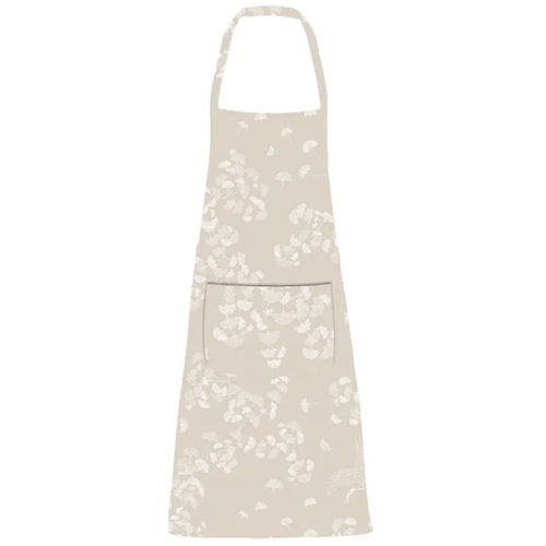 Garnier Thiebaut Apron Mille Ginkos Naturel Coated Cotton Garnier Thiebaut Garnier Thiebaut Apron Mille Ginkos Naturel Coated Cotton Garnier Thiebaut