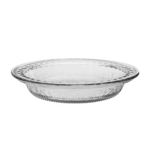 Anchor Hocking Laurel Embossed Pie Dish 9.5 Inch Anchor Hocking Laurel Embossed Pie Dish 9.5 Inch