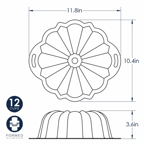 Nordicware Bundt Anniversary ProForm Nordicware