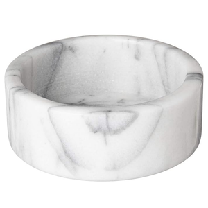 Fox Run White Marble Wine Bottle Coaster