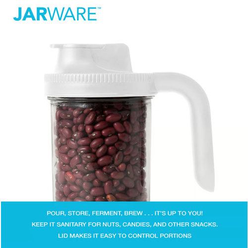 Fox Run Wide Mouth Spout Lid with Holder