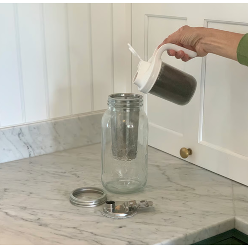 Fox Run Wide Mouth Spout Lid with Holder