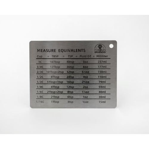 Fox Run Measurement Magnet Fox Run Measurement Magnet