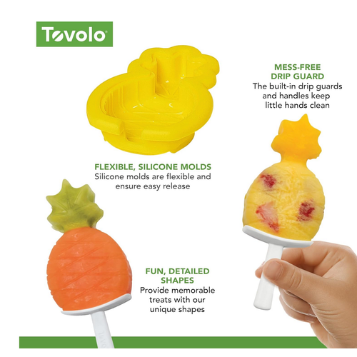 TOVOLO Pineapple Stackable Pop Mold Set