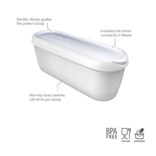 TOVOLO Glide-a-Scoop Ice Cream Tub 1.5qt