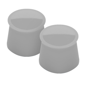 TOVOLO Silicone Wine Caps Set of 2 Oyster Grey