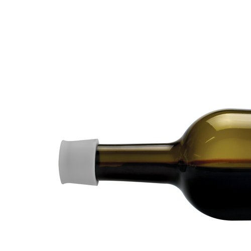 TOVOLO Silicone Wine Caps Set of 2 Oyster Grey
