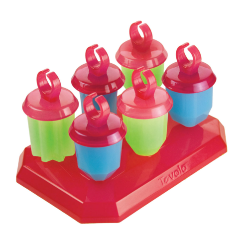 TOVOLO Jewel Pop Mold Set of 6 TOVOLO Jewel Pop Mold Set of 6
