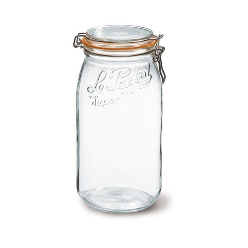 Le Parfait Le Parfait Mason Jar Clip-Top 1.5L Le Parfait Le Parfait Mason Jar Clip-Top 1.5L