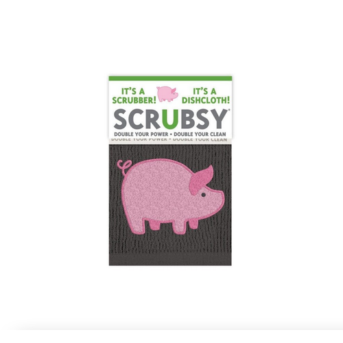 MU Kitchen SCRUBSY Piglet MU Kitchen SCRUBSY Piglet