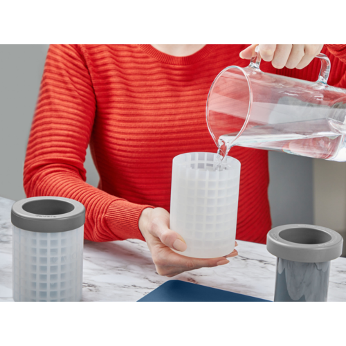 TOVOLO Mini Ice Cylinders Squeeze & Release Set of 2
