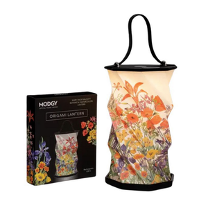 MODGY Origami Rechargeable Lantern Botanical Watercolours