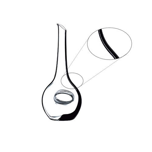 Riedel Decanter Black Tie Occhio Nero