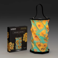 Origami Rechargeable Lantern Van Gogh Sunflowers