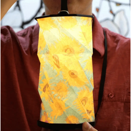 MODGY Origami Rechargeable Lantern Van Gogh Sunflowers
