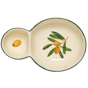 Now Designs Olive Divided Dish Now Designs Olive Divided Dish