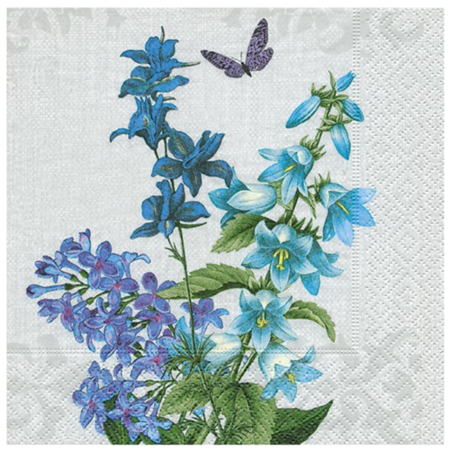 TWILIGHT Napkin Cocktail Paper Blue Summer TWILIGHT Napkin Cocktail Paper Blue Summer
