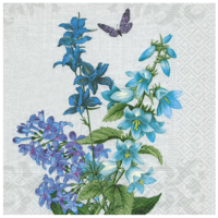 Napkin Lunch Paper Blue Summer