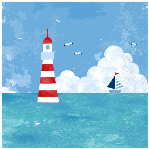 OCD Napkin Lunch Paper Seas the Day OCD Napkin Lunch Paper Seas the Day