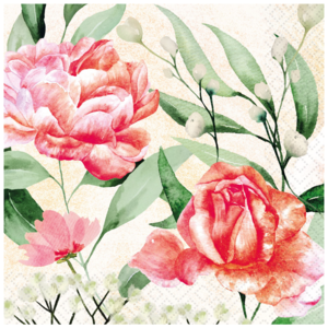 OCD Napkin Lunch Paper Rose Symphonie