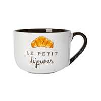 Latte Mug Le Petit Dejeuner
