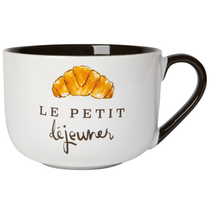 Now Designs Latte Mug Le Petit Dejeuner