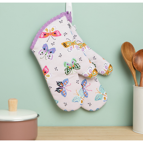 Now Designs Oven Mitt Set Flutter