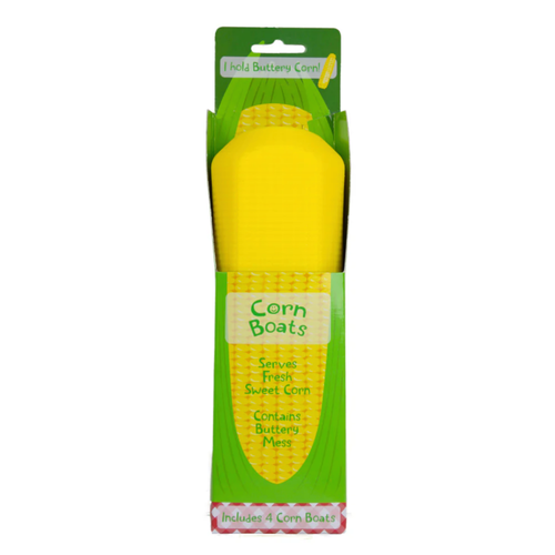 TALISMAN DESIGNS Corn Boat Set of 4