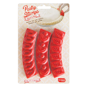 TALISMAN DESIGNS Pastry Stamps Set of 3