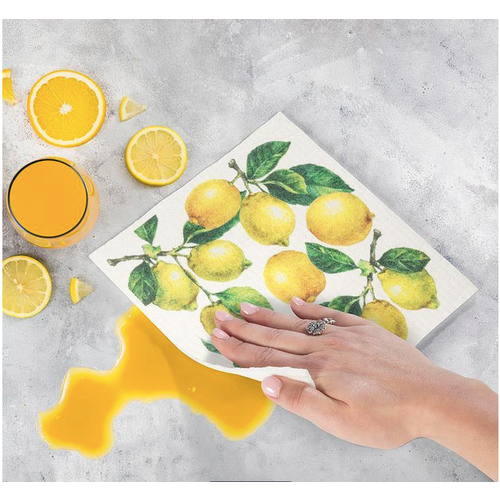 Abbott Swedish Cloth All Over Lemons Abbott Swedish Cloth All Over Lemons