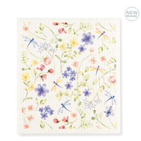 Swedish Cloth Dragonfly and Floral