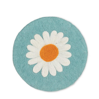 Trivet Felt Daisy