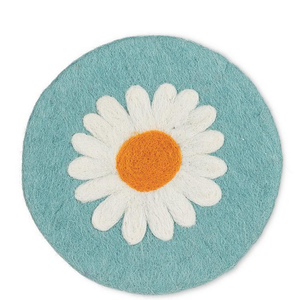 Abbott Trivet Felt Daisy