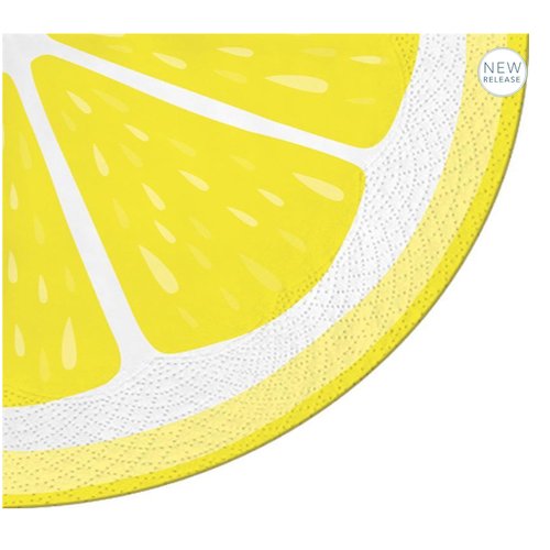 Abbott Napkin Round Lemon Abbott Napkin Round Lemon