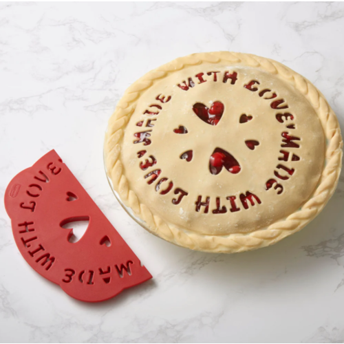 TALISMAN DESIGNS Pie Top Cutter Made with Love TALISMAN DESIGNS Pie Top Cutter Made with Love