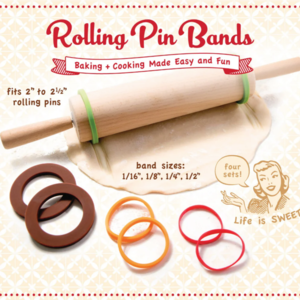 TALISMAN DESIGNS Rolling Pin Bands Set of 4