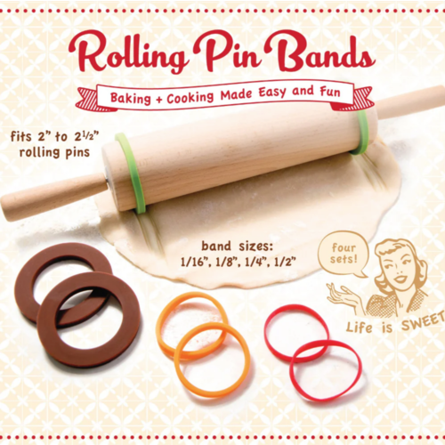 TALISMAN DESIGNS Rolling Pin Bands Set of 4 TALISMAN DESIGNS Rolling Pin Bands Set of 4