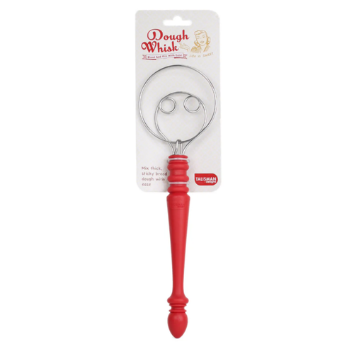 TALISMAN DESIGNS Dough Whisk Red 12 inch