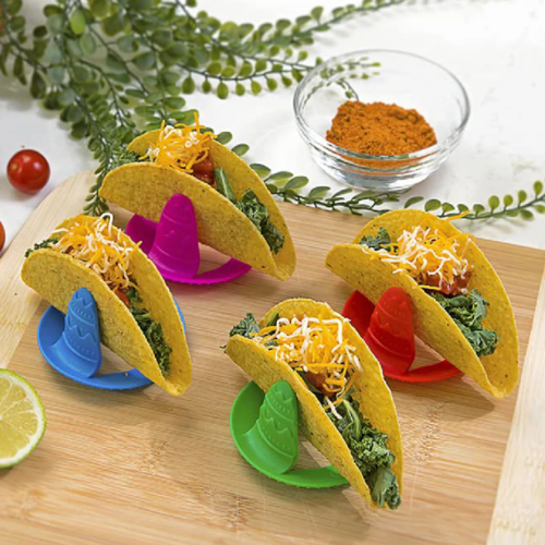 TALISMAN DESIGNS Sombrero Taco Holder Set of 4