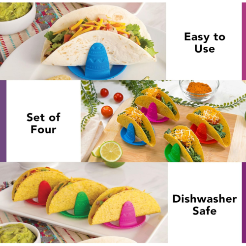 TALISMAN DESIGNS Sombrero Taco Holder Set of 4