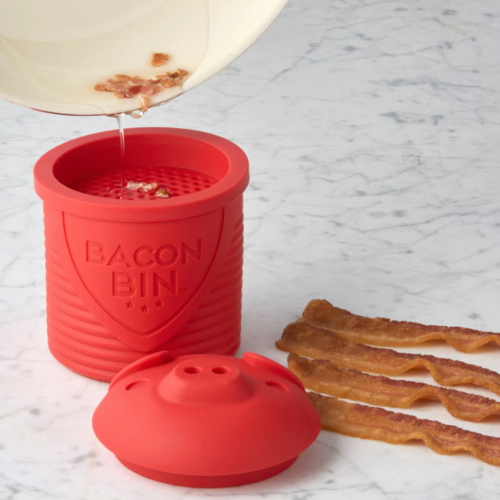 TALISMAN DESIGNS Bacon Bin Grease Holder Piggy