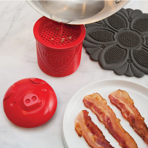 TALISMAN DESIGNS Bacon Bin Grease Holder Piggy