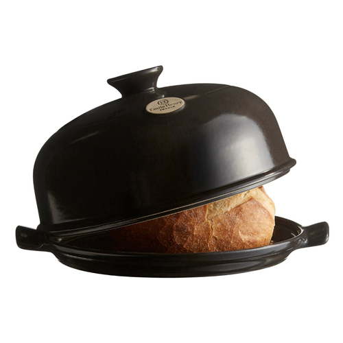 Emile Henry Emile Henry Bread Cloche Fusain Emile Henry Emile Henry Bread Cloche Fusain