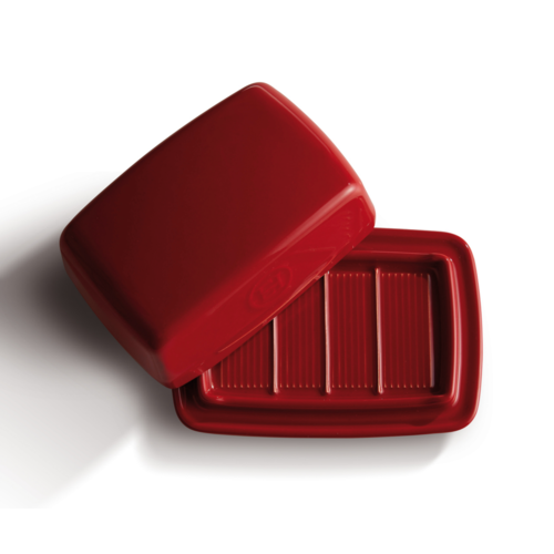 Emile Henry Emile Henry Butter Dish Grand Cru Red