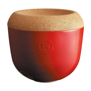 Emile Henry Emile Henry Garlic Keeper Grand Cru Red Emile Henry Emile Henry Garlic Keeper Grand Cru Red