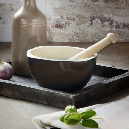 Emile Henry Emile Henry Mortar & Pestle Fusain