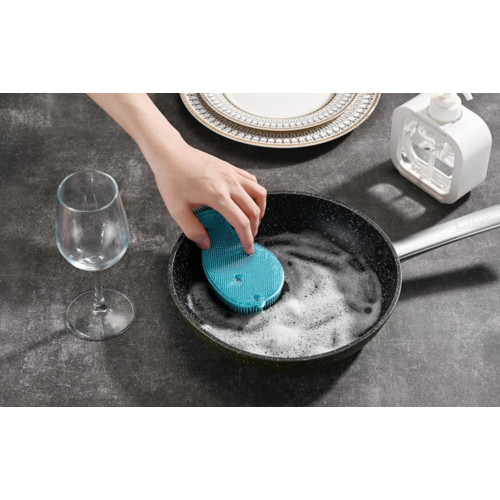 Fox Run Silicone Dish Scrub Whale